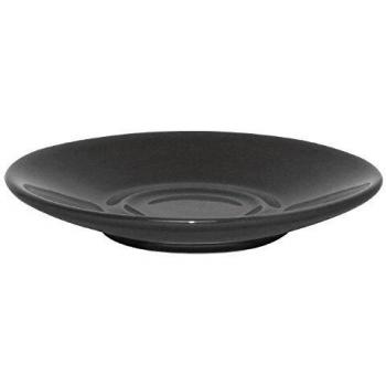 Set of 12 Olympia Charcoal Espresso Saucers