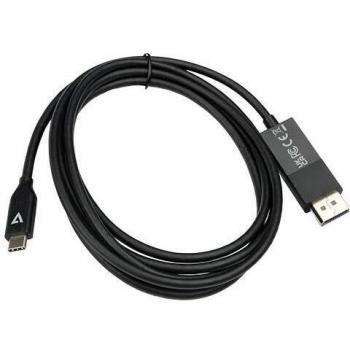 V7UCDP-1M USB Type-C to DisplayPort Adapter Black