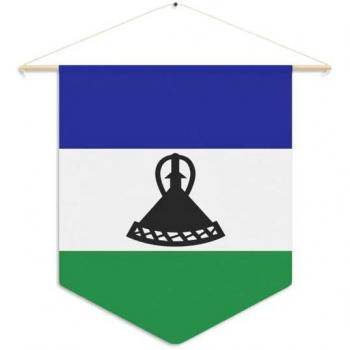 Full‑Size Lesotho Flag – 30x45 cm, High‑Quality Polyester, Dual‑Side Design, Includes Accessories