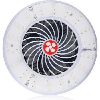 Zomer Ventilator met 360° Verlichting en USB Oplaadfunctie