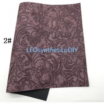 Arc DIY 21x29 CM – Fleurs Cuir Synthétique