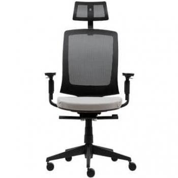 RealSpace Karl Ergo Mesh Chair – Height Adjustable, 3D Armrests