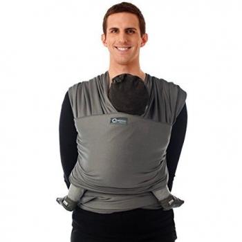 Slen Organic Wrap Tragetuch Moon Mist Grey Babylonia, 3.5-15 kg