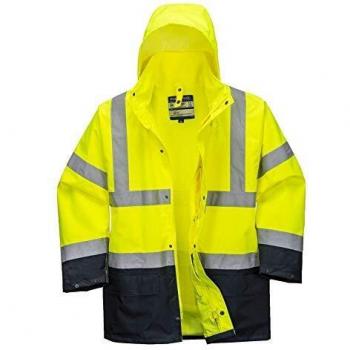 Portwest Essential 5 in 1 Two Tone Jacket Yellow / Navy Size S