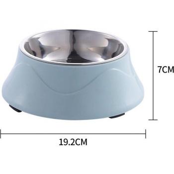 Durable Round Stainless Steel Dog and Cat Bowls for Feeding and Drinking