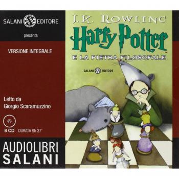 Harry Potter e la pietra filosofale letto da Giorgio Scaramuzzino. Audiolibro. 8 CD Audio
