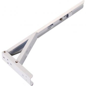 Myhomera 2-Pack Metal Wall Brackets for Adjustable Shelving