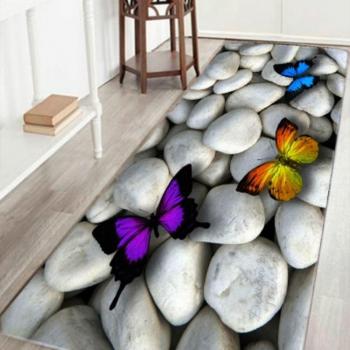 Soft Cobblestone Design Doormat