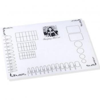 Silicone Nail Art Pad – Matte & Faltbar