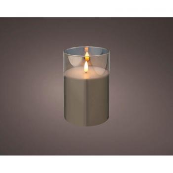 Candela a LED H15CM Natale Realistico Kaemingk
