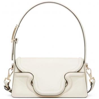 Valentino Le Grand Deuxieme Petite Leather Shoulder Bag White No Size