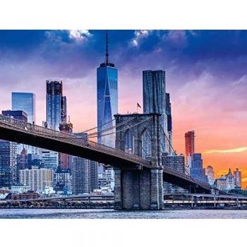 Ravensburger 1000 Piece New York Skyline at Sunset Puzzle