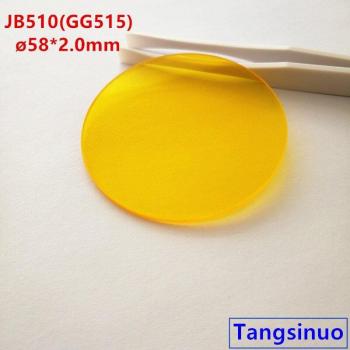510nm Gelbfilter 58mm Optisches Glas