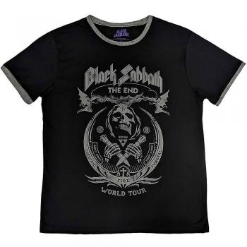 Camiseta Black Sabbath Ringer Nube de Hongo The End S