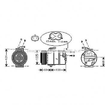 Ava Quality AC Unit Compressor OLAK316