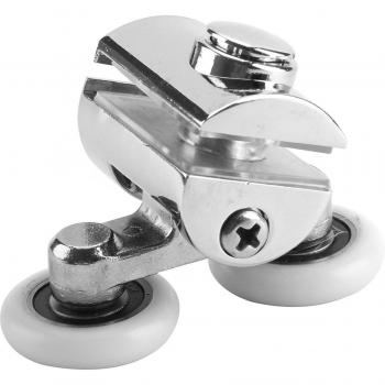 Shower Door Roller Wheels 23mm (4pcs: 2 Top + 2 Bottom)