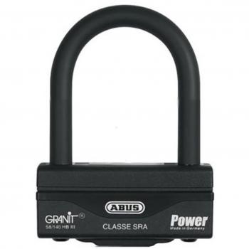 Abus 57149 Antivol Moto U Granit Power 58/140hb100 III Série Limitée Homologué SRA, Noir