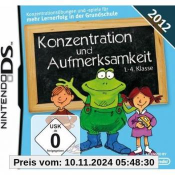 Konzentration und Aufmerksamkeit 1.-4. Klasse 2012