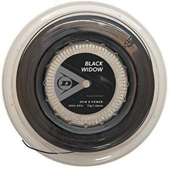 Dunlop Black Widow Tennis String Reel 200m