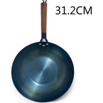 Sartén Induction-Wok de Hierro con Superficie Anti-Adherente