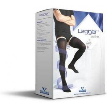 Legger 2 Surfine Media Fresh+ Negro, Hombre, Talla N1+, 1 Piezas