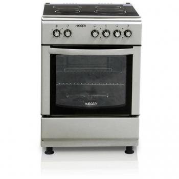 Fogão Vitrocerâmico Haeger 4 Bocas 64L Inox 60x60