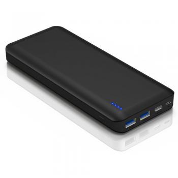 Power Bank USB 3 Porti 18W, 25800 mAh, Ricarica Rapida QC 3.0