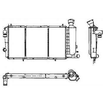 Radiateur moteur MAHLE pour Citroën C15