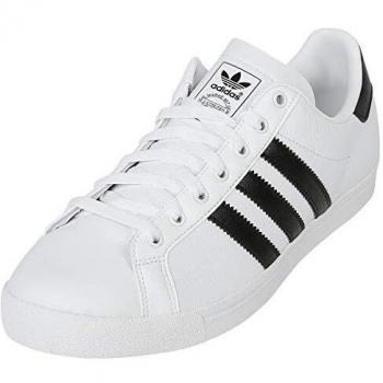 Adidas Herren Coast Star Sneaker, Weiß (Footwear White/Core Black/Footwear White 0), 39 1/3 EU