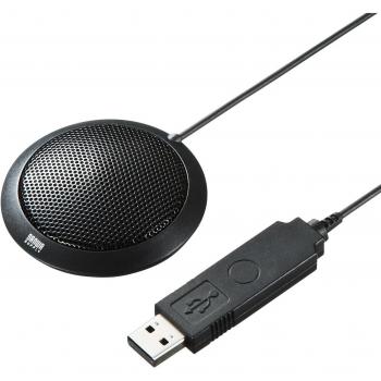 Sanwa Supply MM‑MCU06BKN – USB-Mikrofon mit 3,5 mm Klinke