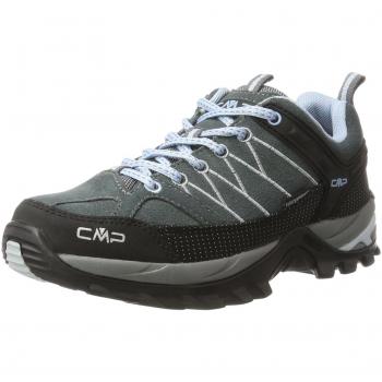 Zapatillas CMP Rigel Low WP, Senderismo Mujer, Graffite Azzurro