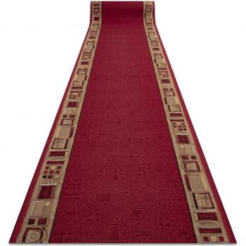 Passatoia Sportiva Red Jena, Dimensioni 120x120 cm, Copertura Gommata
