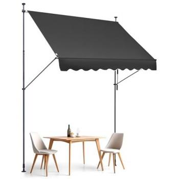 VEVOR Auvent Extérieur Rétractable 250 x 120 cm