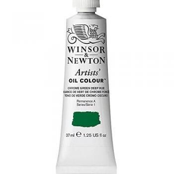 Pintura de Aceite Artística Winsor & Newton, Verde (Chrome Green Deep Hue), 37 ml
