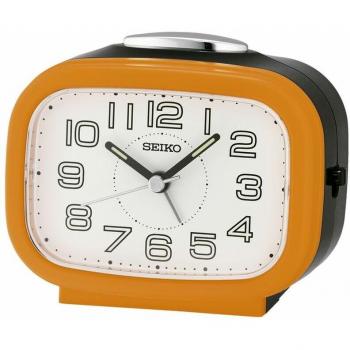 Seiko QHK060E Sveglia con Display Arancione