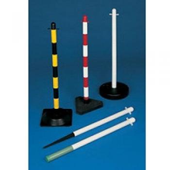 FSMISC FD Freestanding Post Red/White 371441