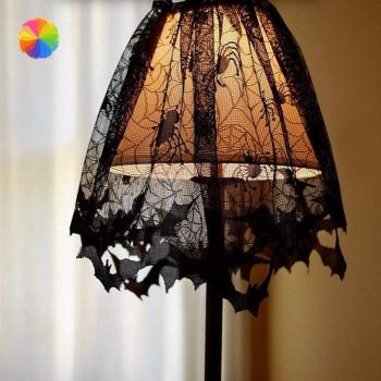 Spider Web Lace Lampshade Cover