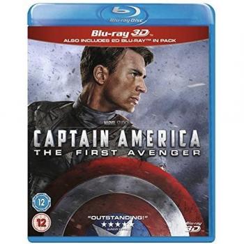 New & Sealed UK Edition Captain America  The First Avenger 3D Blu-ray