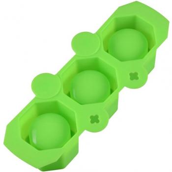 Vase en plâtre polygonal à 3 emplacements