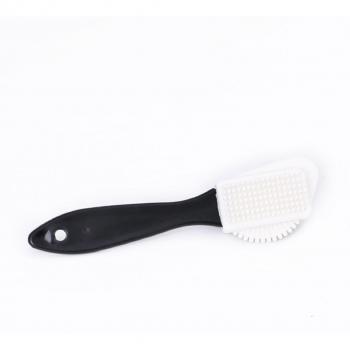1Pc Ergonomic Suede Brush for Boot Cleaning