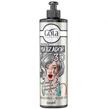 Nuanceur 3D graphite Gota Dourada avec protéines de blé et huile de noix de coco 400ml