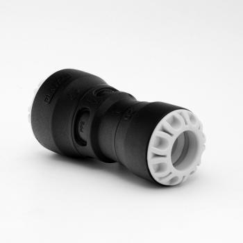 Push‑Fit MDPE Reducing Coupler 32mm × 25mm (Model PFC-03225)