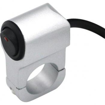MoFlyeer 12V Motorrad Schalter für Aluminiumlenker