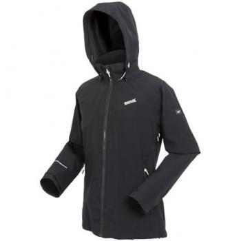 Regatta Bosfield II Chaqueta de Lluvia para Mujer Talla 16 Negra