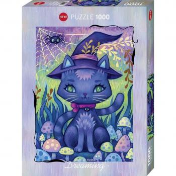 Mystic Cat 1000‑Piece Puzzle from HEYE – 50 cm × 70 cm