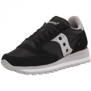 Saucony Jazz Triple Sneakers Donna Nero/Argento 38.5 EU