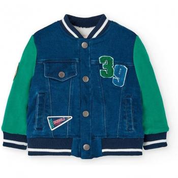 Boboli Giacca in Jeans Knit