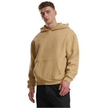 Urban Classics Felpa Fluffy Cappuccio Beige XL