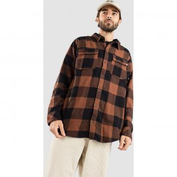 Dravus Flannel Shirt Brown Travis