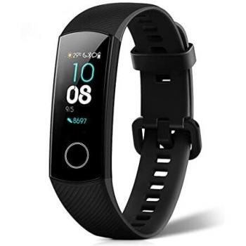 Honor FlexBand 5 – Advanced Health Tracker, HR & SpO₂, AMOLED Display, 2‑Week Battery, 5ATM, Meteorite Black